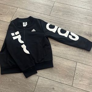 • adidas • girls zip up jacket